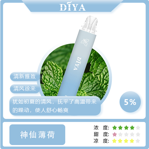 DIYA抛棄式-神仙薄荷 DIYA抛棄式-神仙薄荷